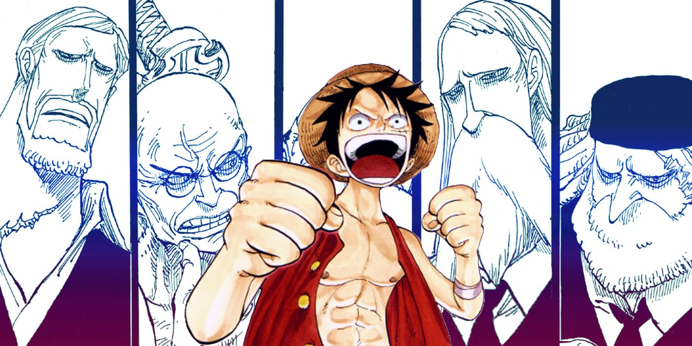 One Piece: Explicación de los poderes y las formas verdaderas de los cinco ancianos