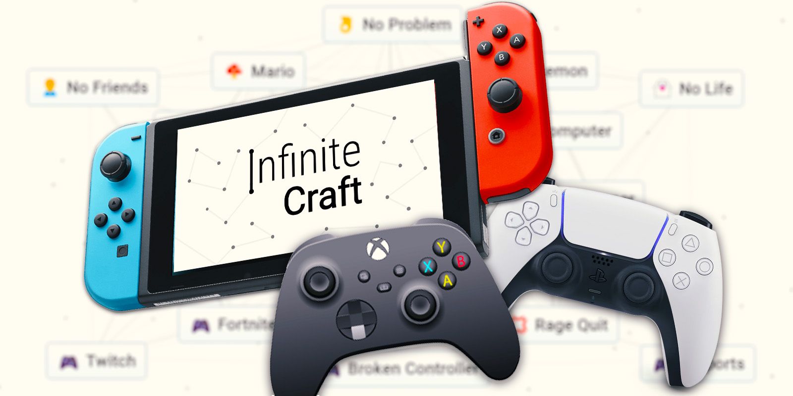 Cómo hacer Xbox, PlayStation y Nintendo Switch en Infinite Craft