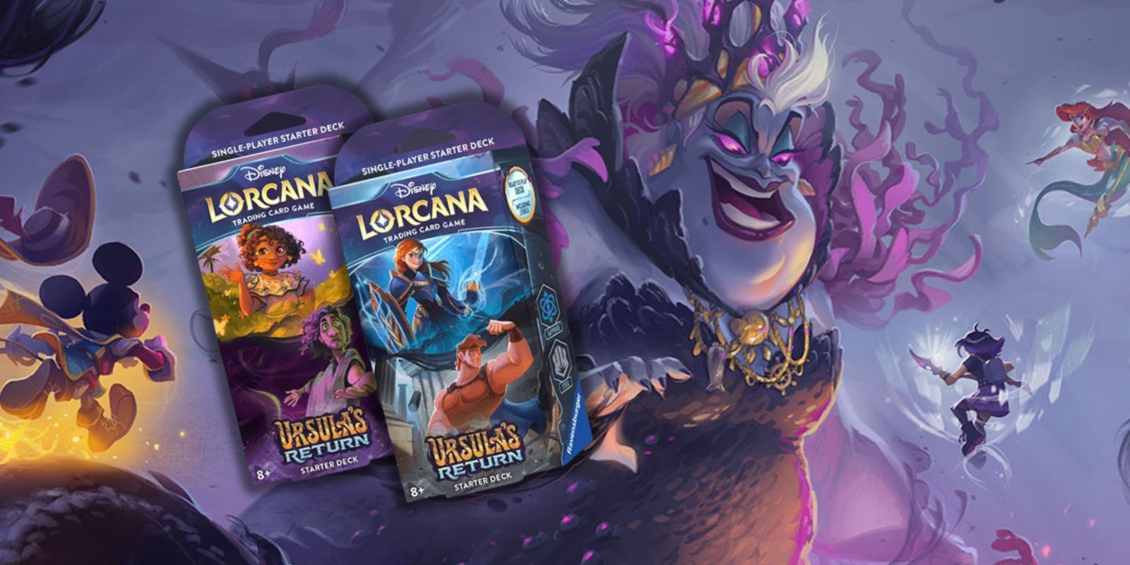 Disney Lorcana: El regreso de Úrsula: fecha de lanzamiento, precios y nuevas tarjetas