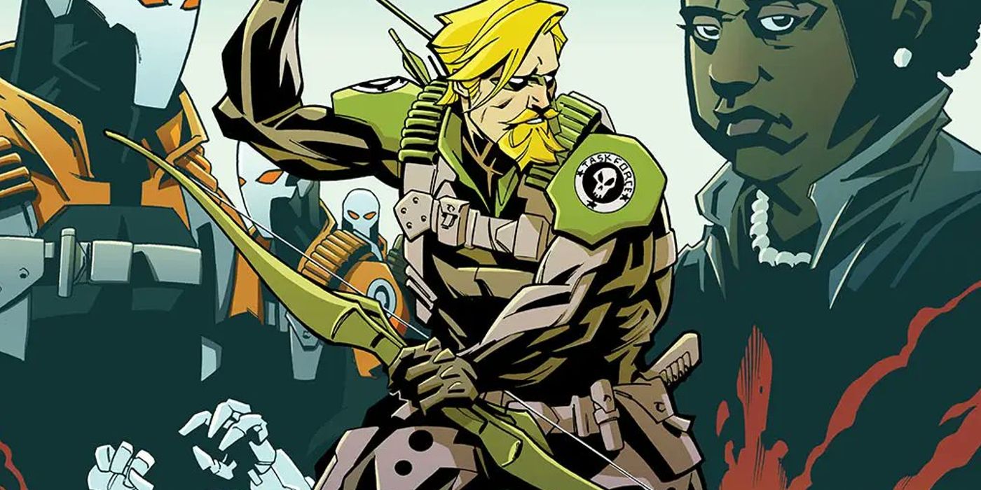 Justice Leaguer No More: el nuevo disfraz de Green Arrow revela su impactante nuevo equipo
