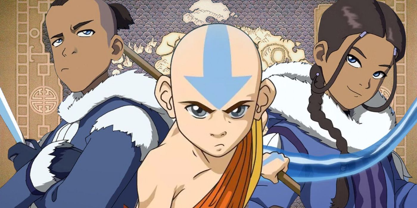 Avatar: ¿Cuántos años tienen Aang, Katara y Sokka al principio y al final?