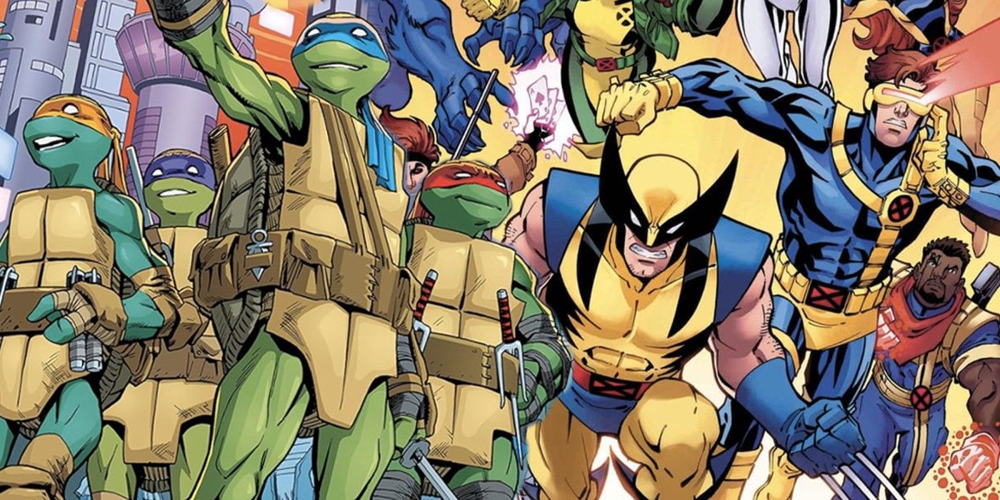 El arte del equipo de X-Men y TMNT te hará rogar por un crossover oficial