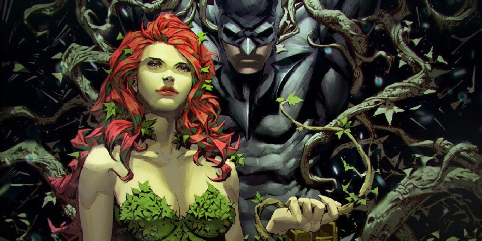 El cosplay de Batman vs Poison Ivy transforma el arte del cómic en una escena lista para la cámara