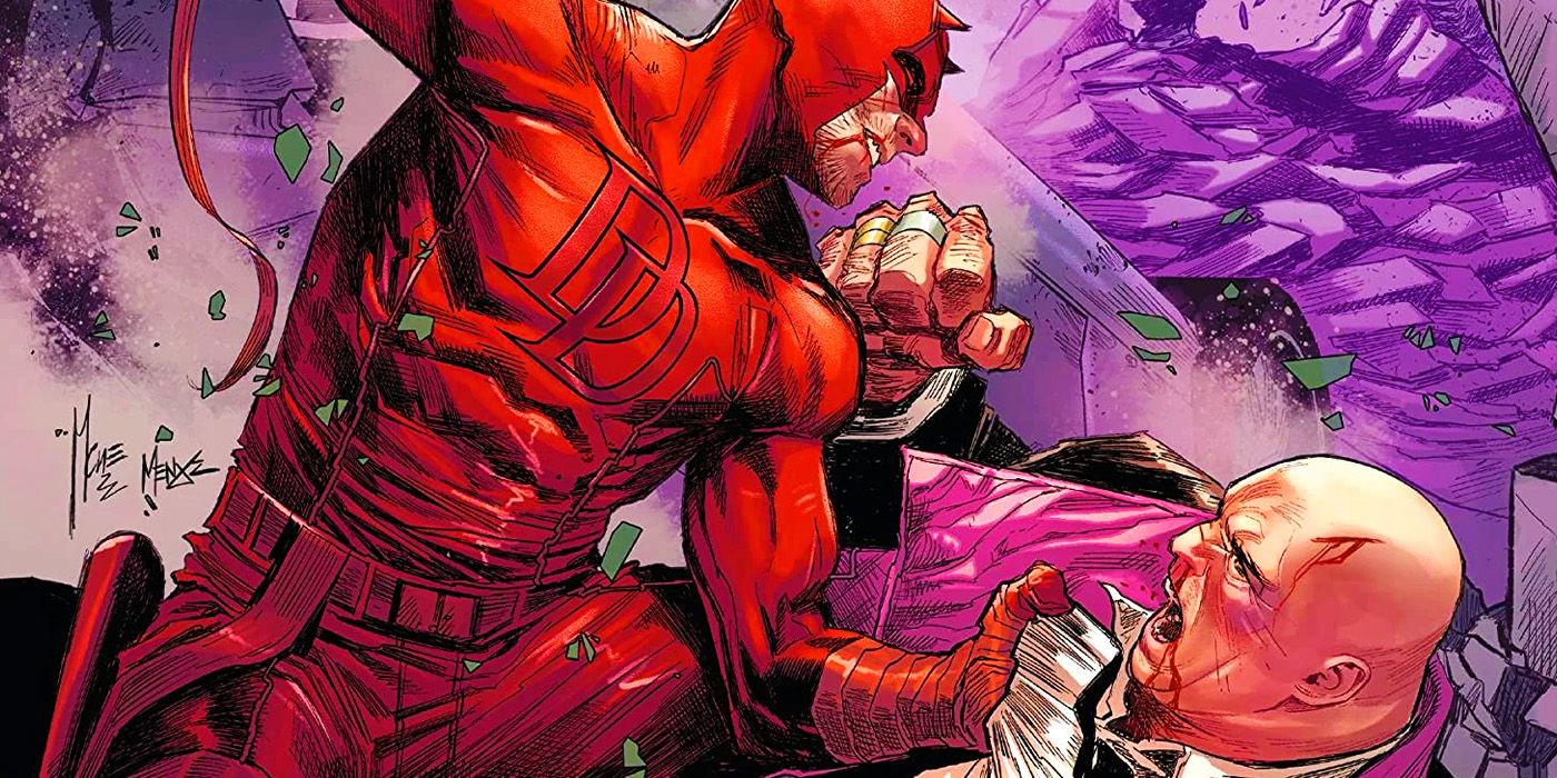 El escritor de Daredevil revela su brutal discurso original para el destino final de Matt Murdock