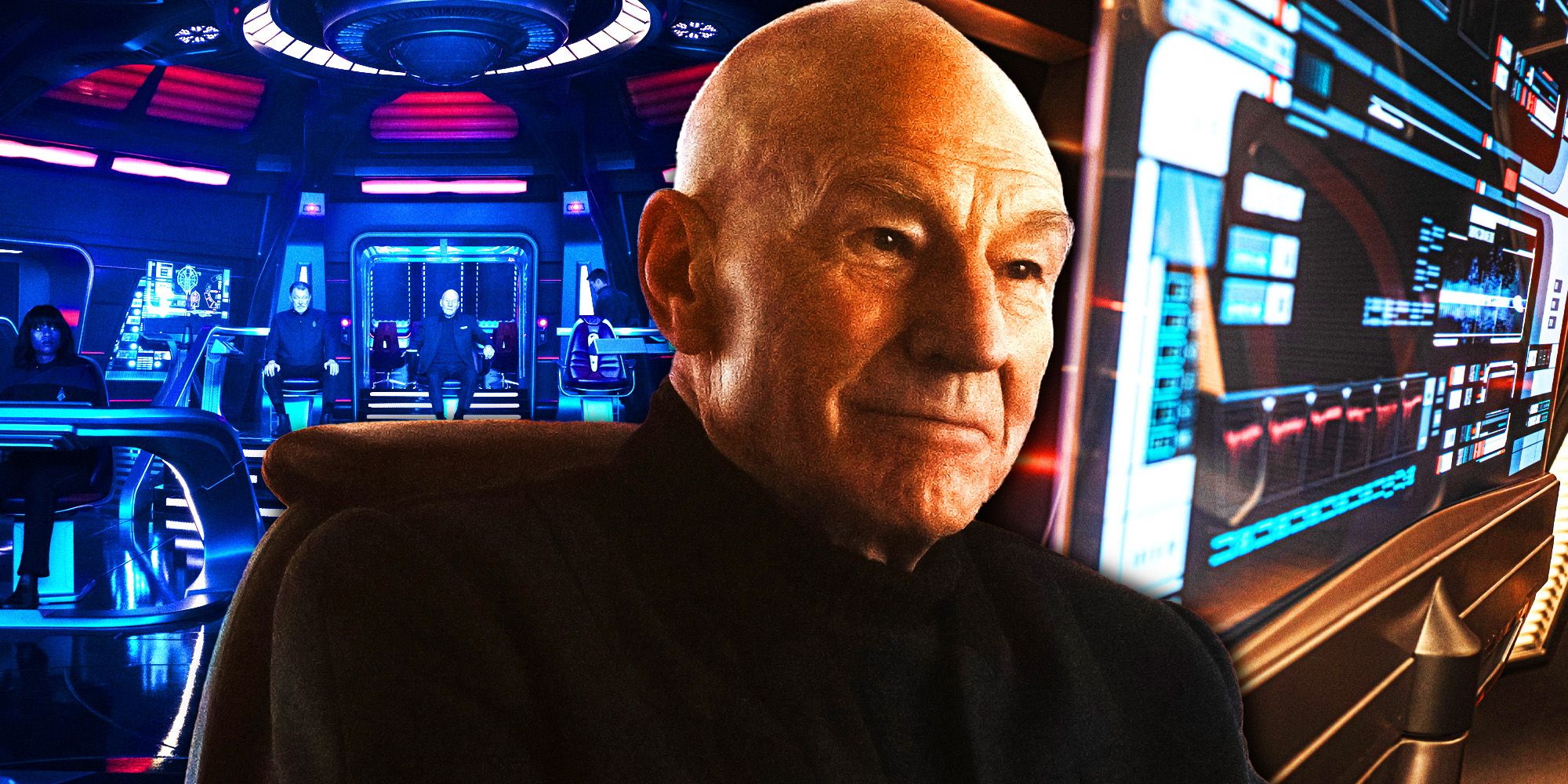 El puente Enterprise-D de Picard tenía chistes secretos de Star Trek