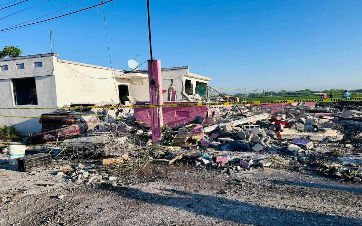 Explosión deja una persona sin vida y seis lesionadas en Tamaulipas | Video
