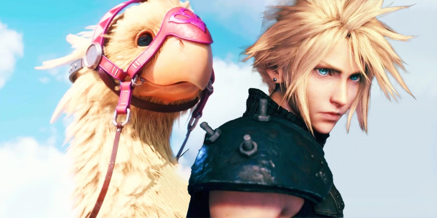 Montura Cloud y Piko Chocobo de Final Fantasy VII Rebirth