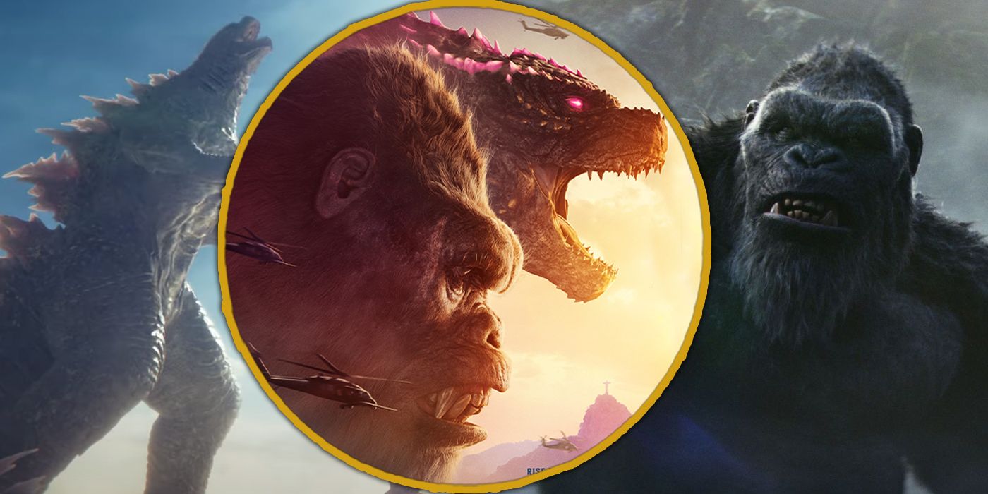 Godzilla X Kong: el nuevo póster de Empire ScreenX muestra sus titanes y adelanta una batalla en Brasil