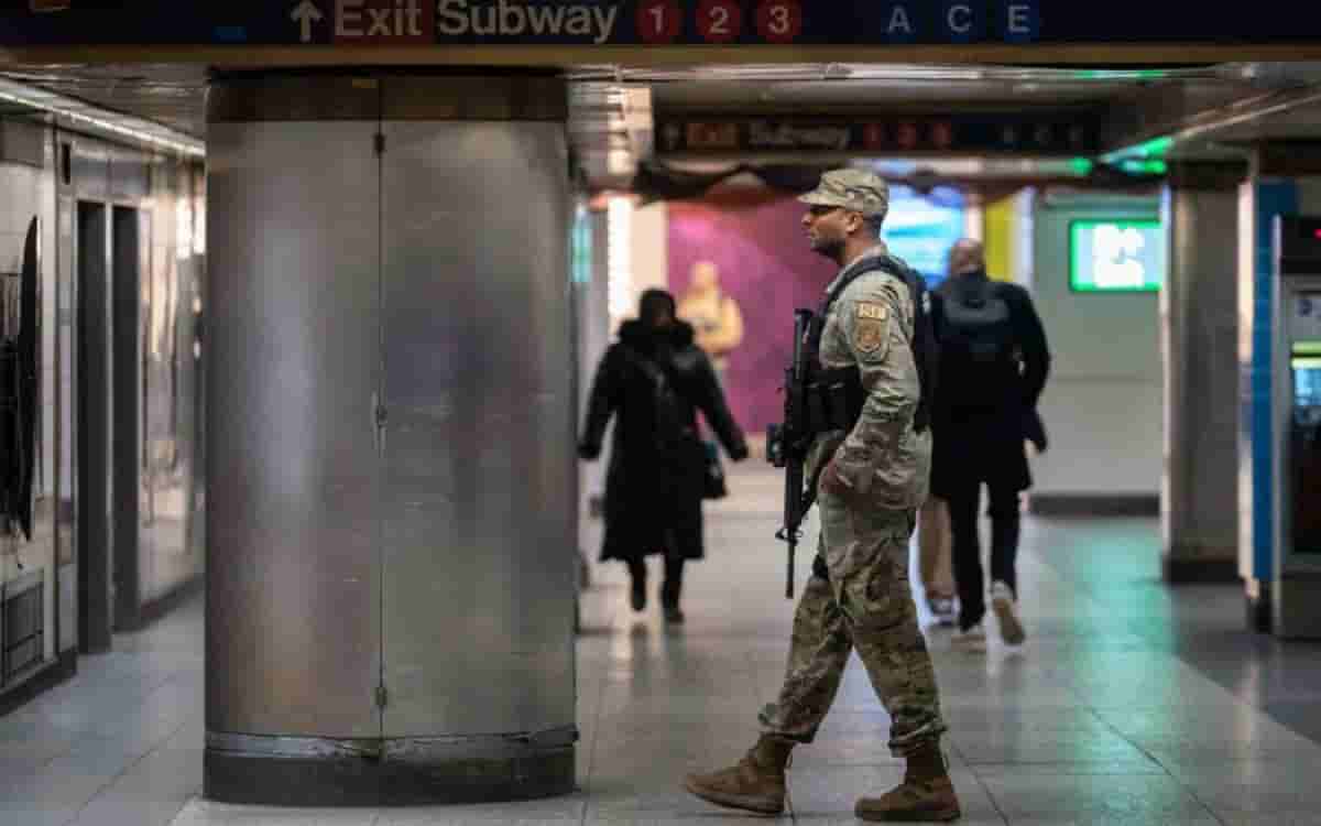 Guardia Nacional vigilará el metro de Nueva York ante ola de violencia