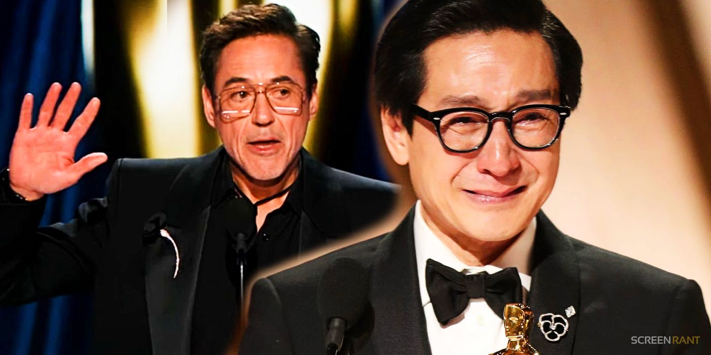 Internet está convencido de que RDJ despreció a Ke Huy Quan, pero las fotos del Oscar de BTS revelan la verdad