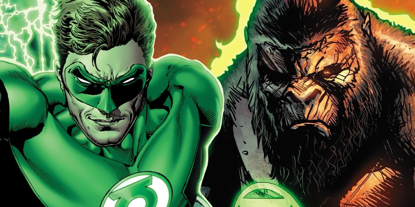 King Kong es oficialmente el último Green Lantern de DC en un arte previo épico