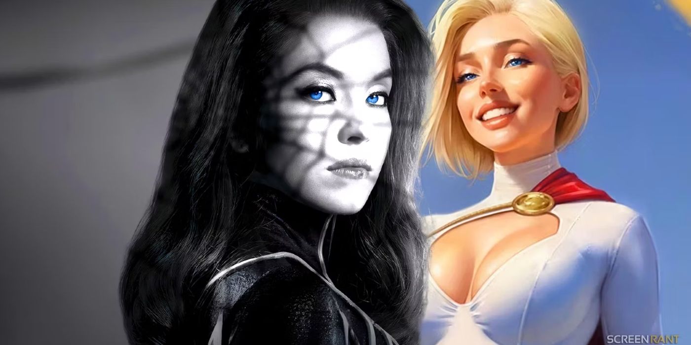 La actriz de Spider-Woman Sydney Sweeney se viste como la superchica alternativa del Universo DC en un arte de intercambio de franquicias