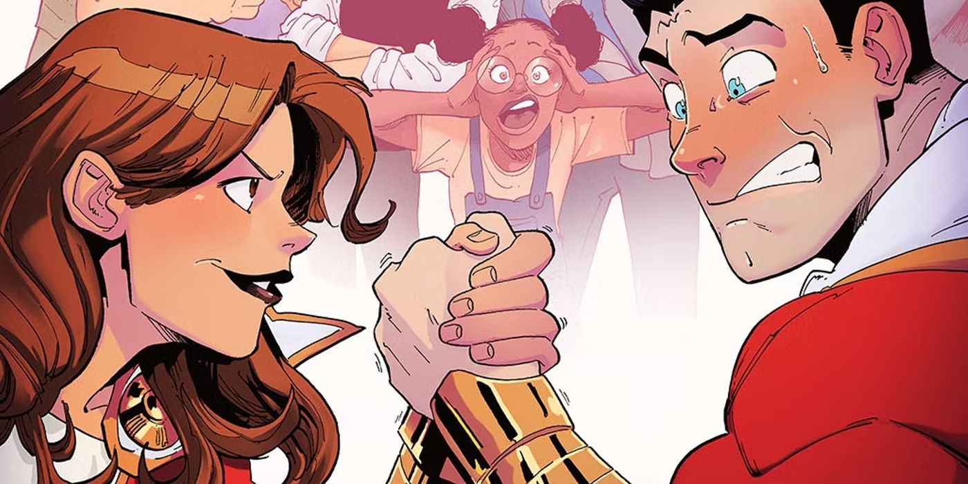 La familia Shazam de DC elige a su miembro más fuerte en un divertido arte nuevo