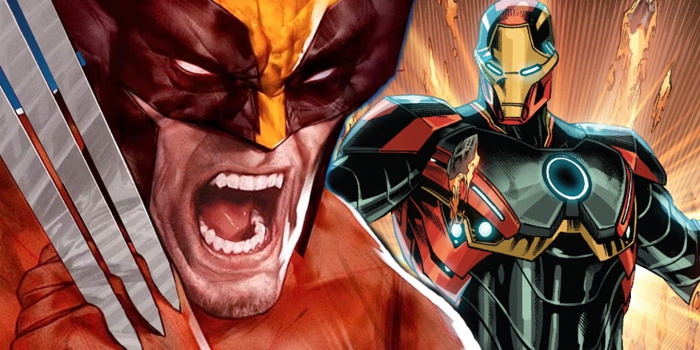 La nueva forma de armadura de Iron Man acaba de aplastar las garras irrompibles de Wolverine