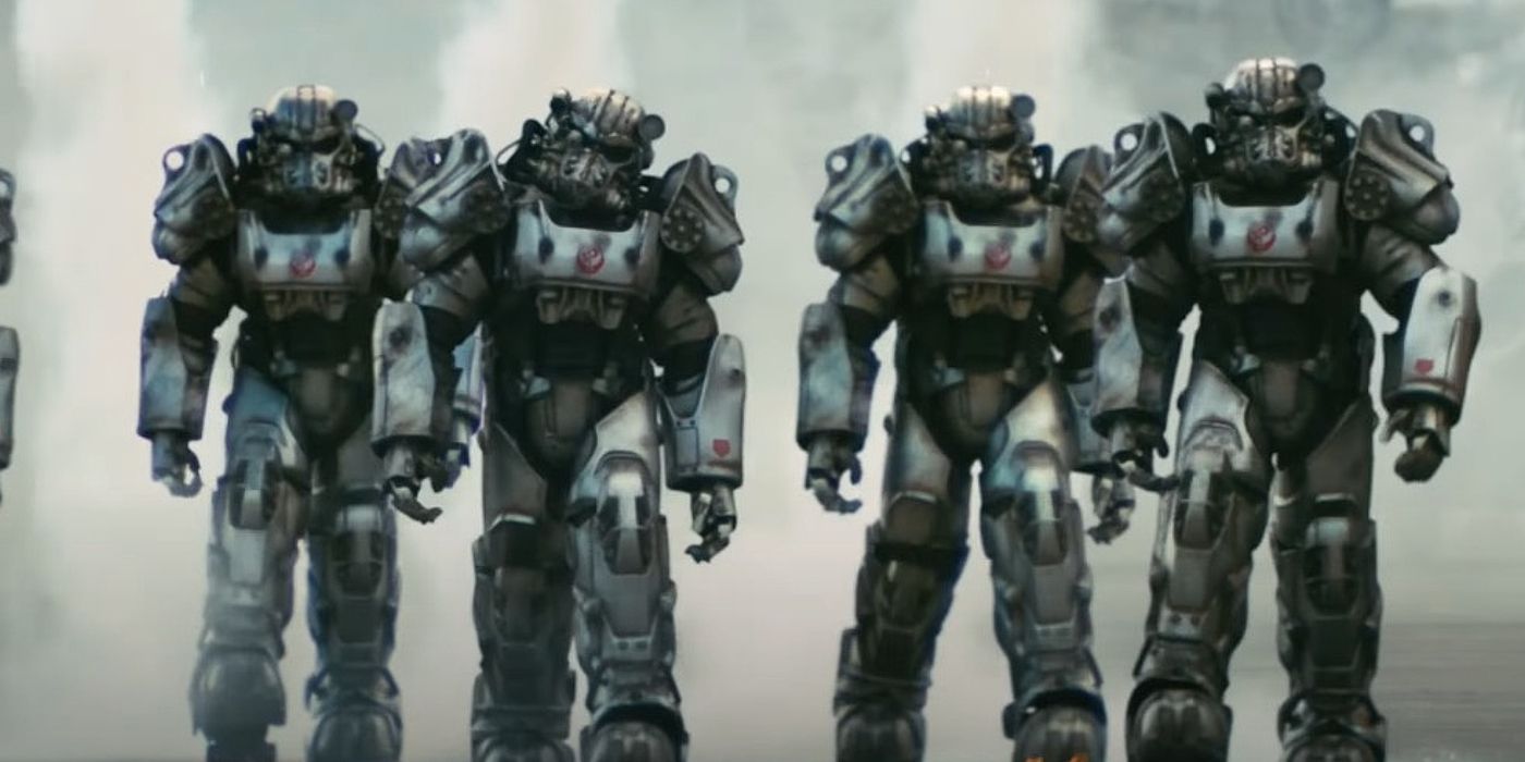 La nueva imagen de la serie Fallout ofrece una visión detallada de los trajes de poder de la Hermandad del Acero