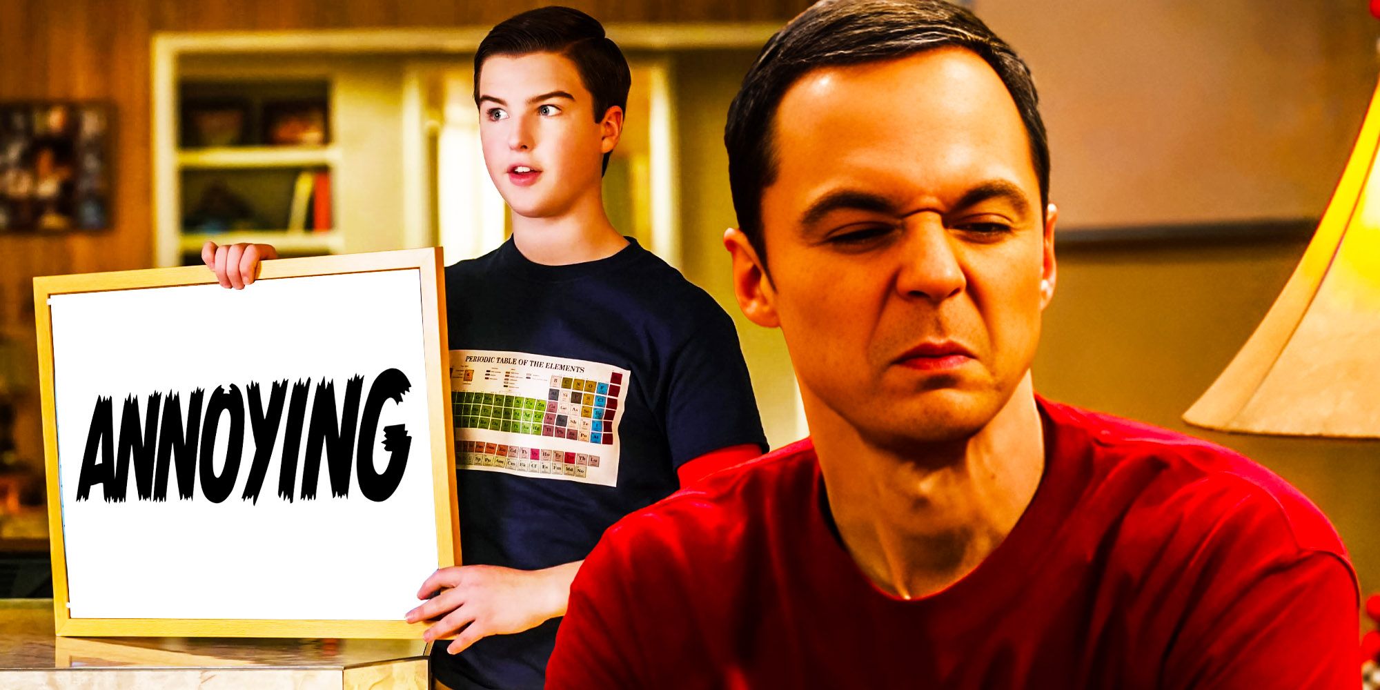La temporada 7 de Young Sheldon demuestra que la premisa de la teoría del Big Bang era una mentira