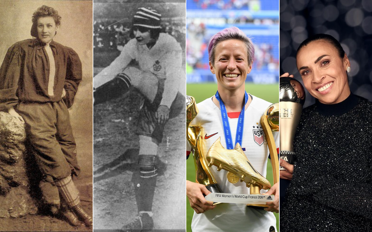 Las cuatro mujeres que cambiaron la historia del futbol