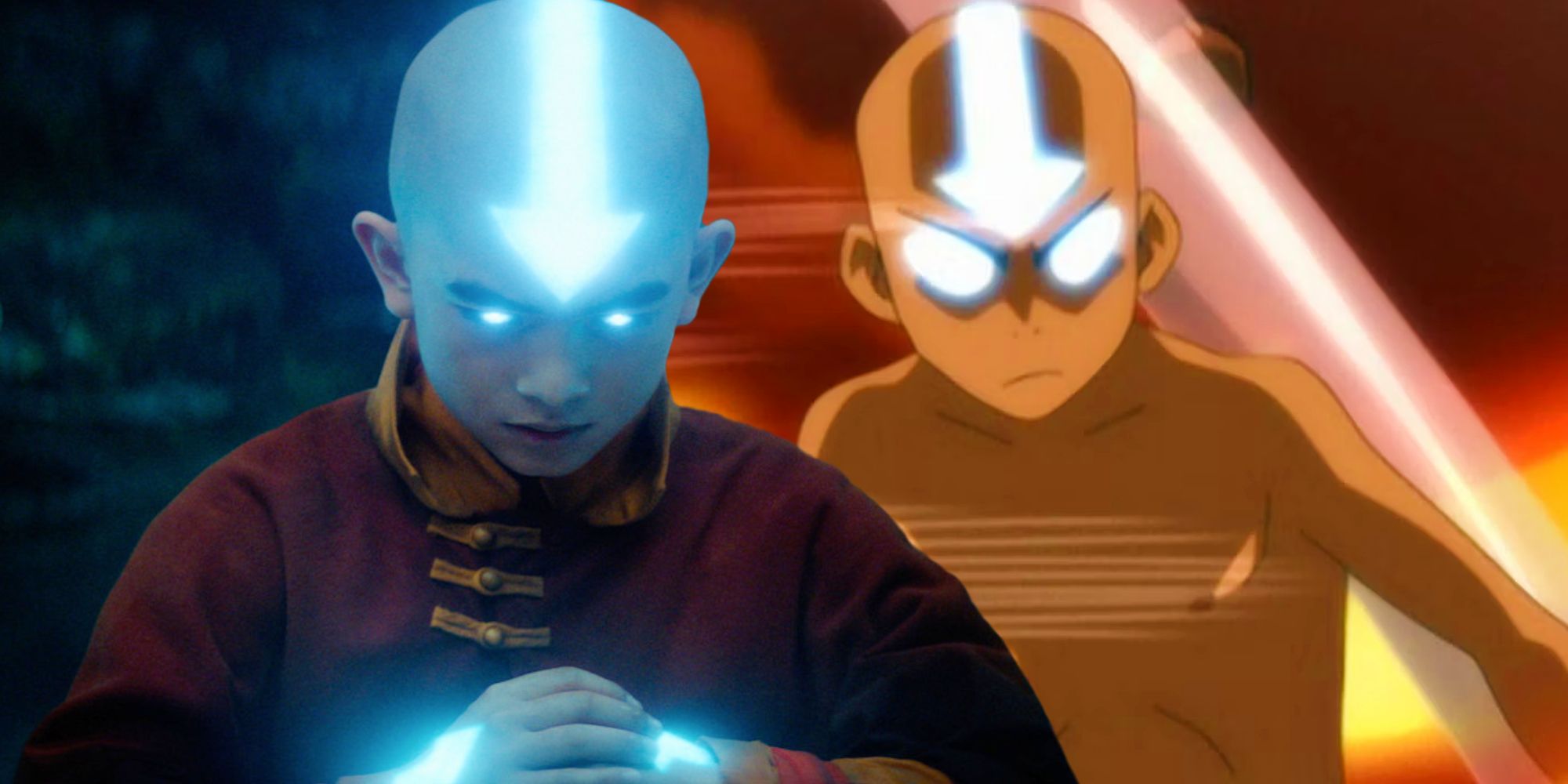 Los 7 episodios originales de ATLA Avatar de Netflix: The Last Airbender Temporada 1 omitida