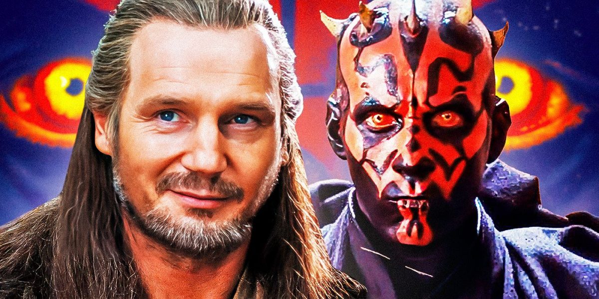 Los Sith no son los únicos con sables de luz rojos... Entonces, ¿cómo supo Qui-Gon qué era Maul?