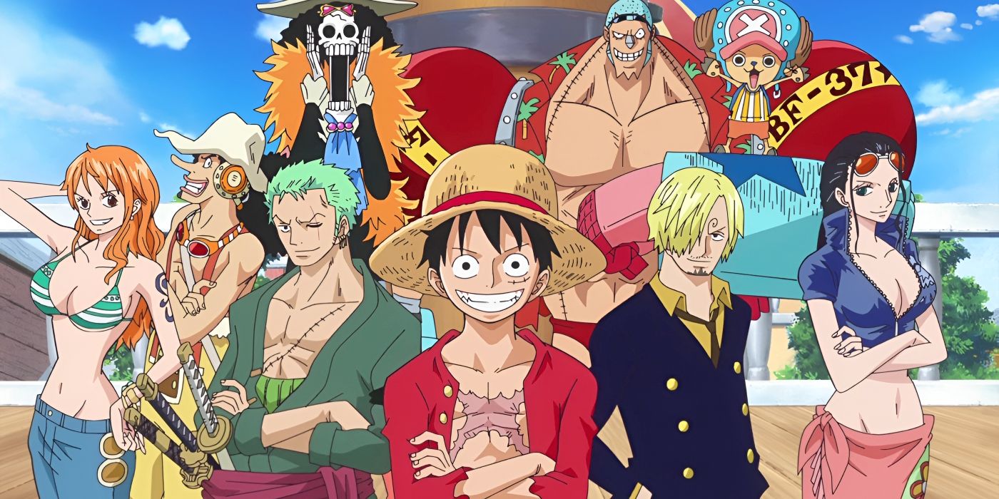 Los Sombreros de Paja de One Piece se convierten en Gotei 13 de Bleach en un nuevo fanart perfecto