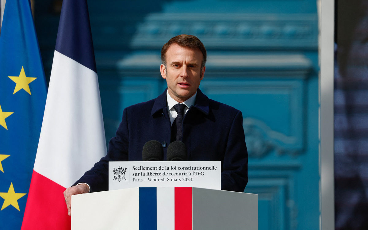 Macron: Francia, lista para aportar los medios para que Rusia no gane la guerra