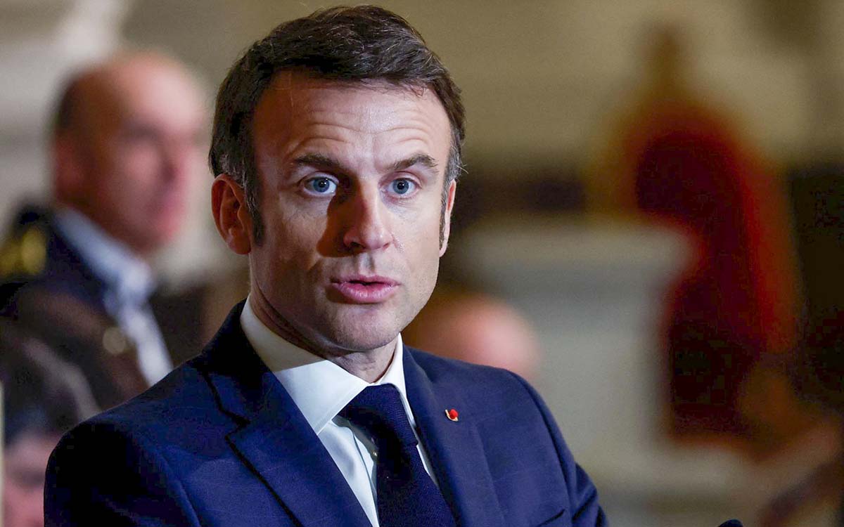 Macron insiste en no descartar la hipótesis de enviar tropas a Ucrania