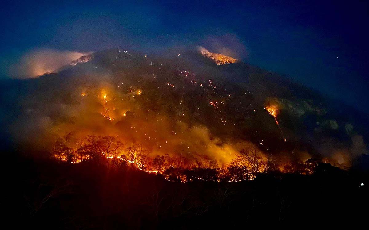 México enfrenta su peor momento del año en cuanto a incendios forestales