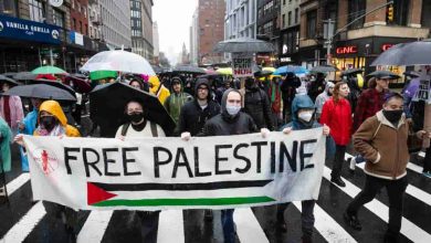 Miles marchan a favor de Gaza en varias ciudades de EU
