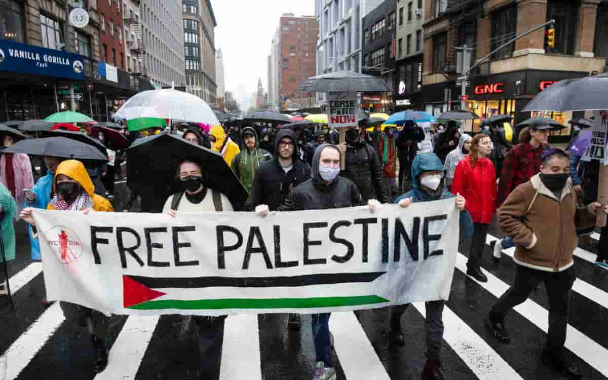 Miles marchan a favor de Gaza en varias ciudades de EU