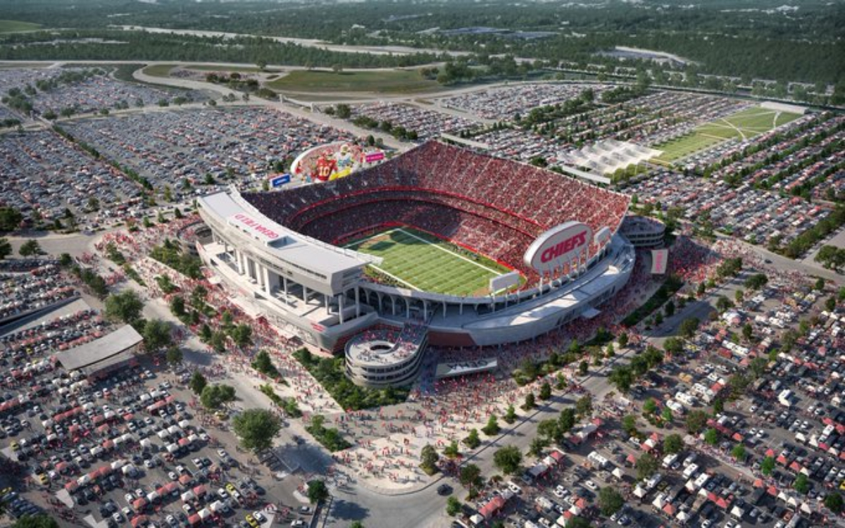 NFL: Invertirán Jefes 800 mdd para remodelar Arrowhead Stadium