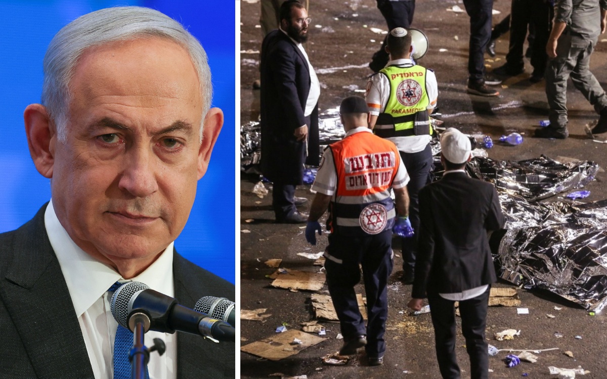 Netanyahu, responsable de estampida que dejo 45 muertos en 2021: Comisión