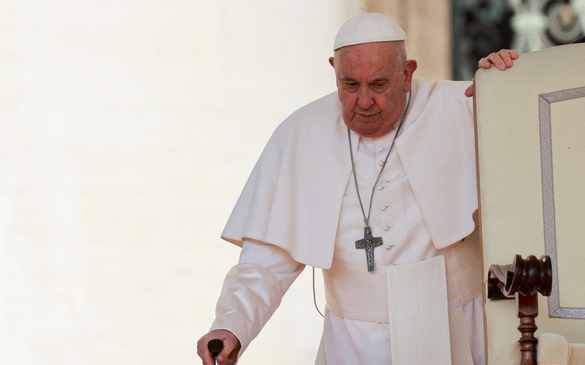 Papa Francisco no leyó la catequesis de la audiencia general: 'Todavía no puedo'