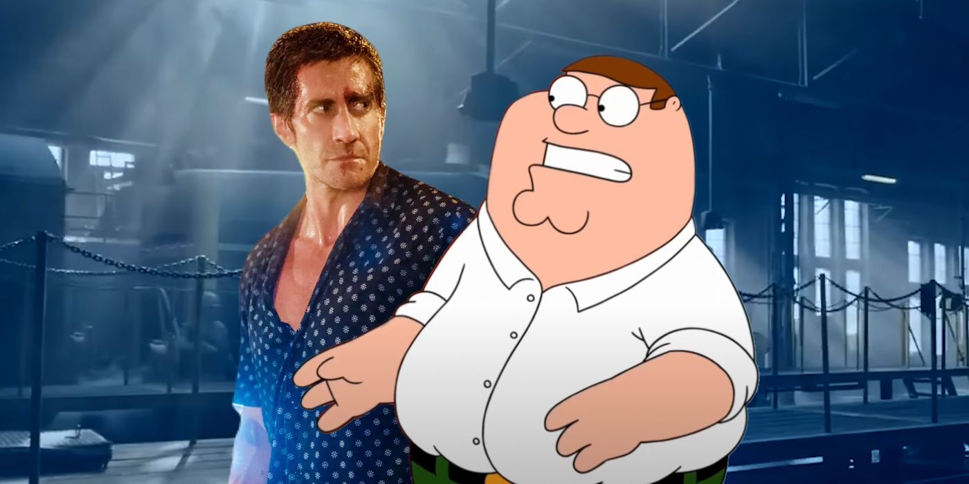 Peter Griffin de Family Guy reemplaza a Jake Gyllenhaal en la parodia del póster de Freakin’ Sweet Road House