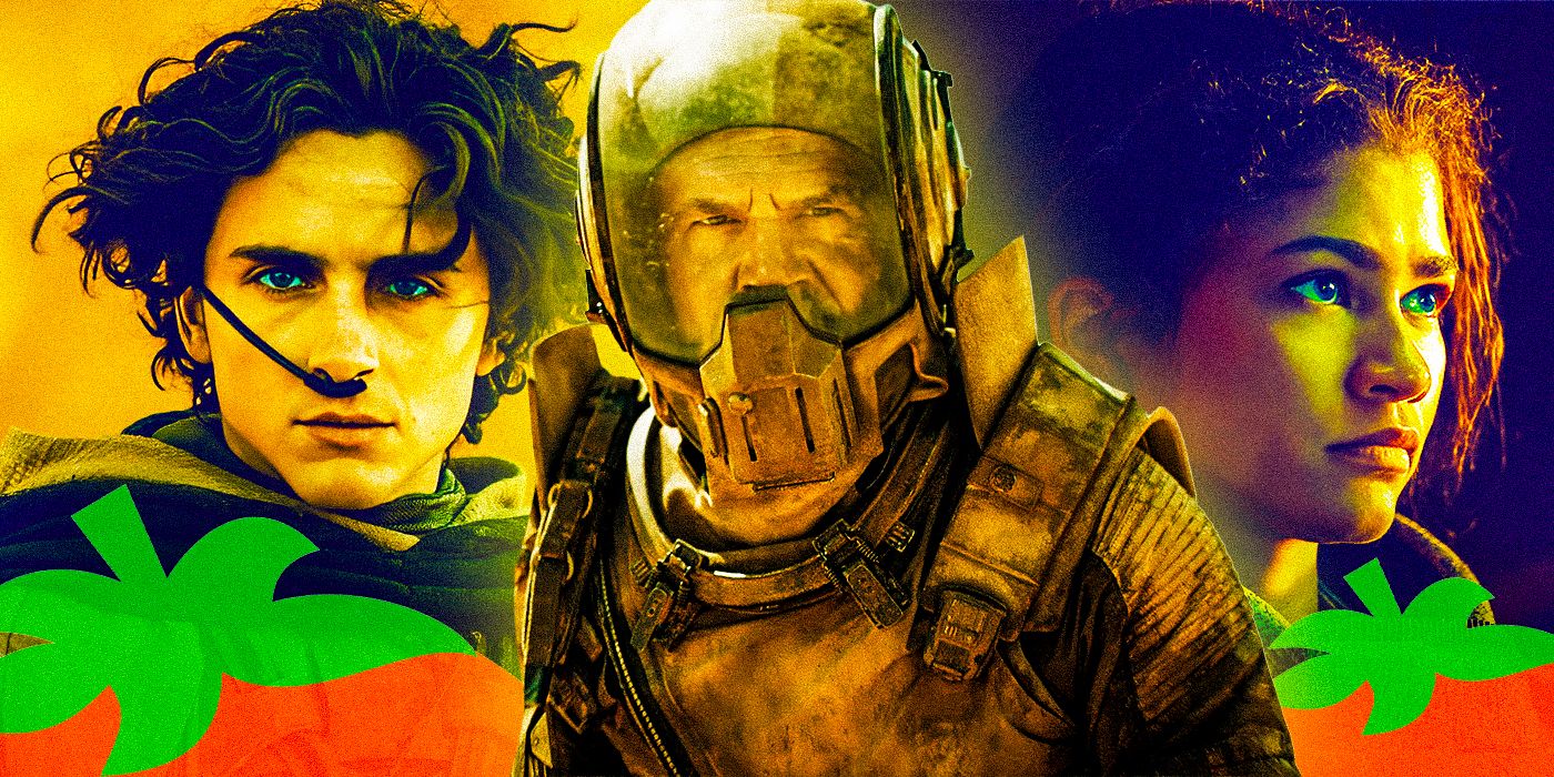 Por qué la puntuación de Rotten Tomatoes de Dune 2 es mucho más alta que la de la primera película