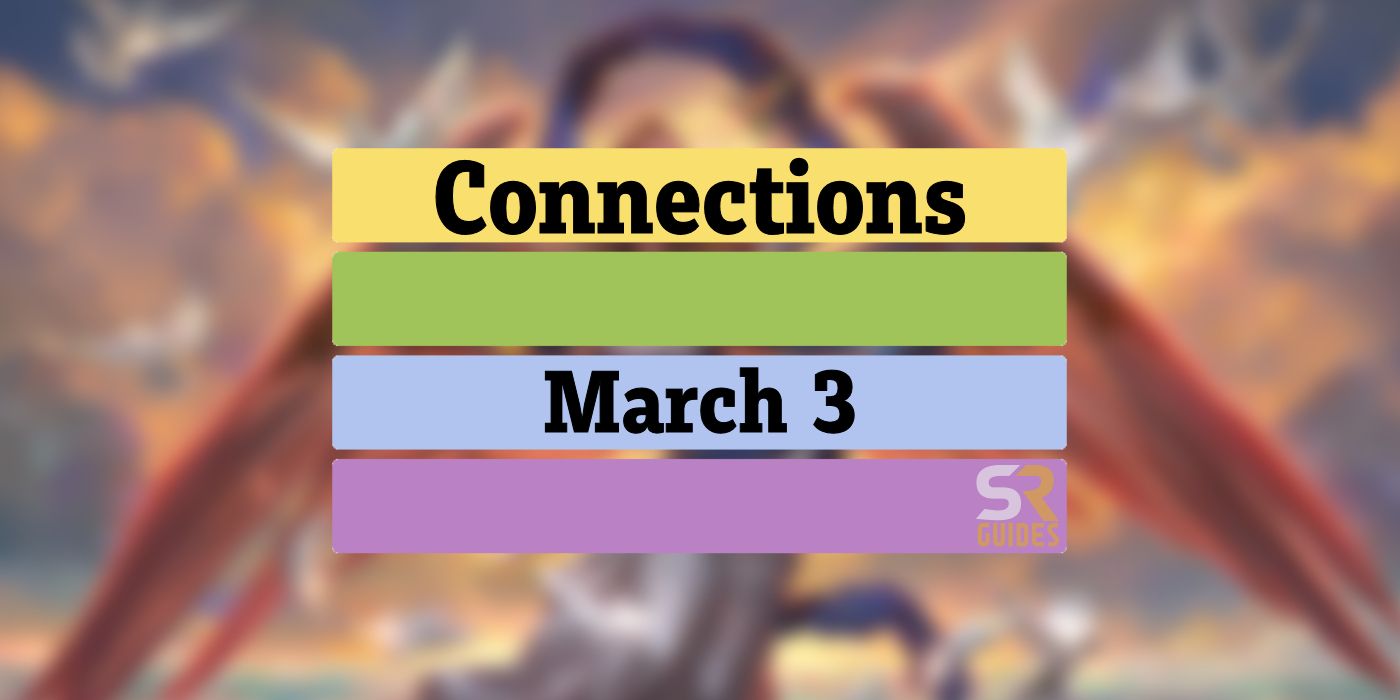Respuestas y sugerencias de Connections de hoy para el 3 de marzo de 2024 (rompecabezas n.° 265)