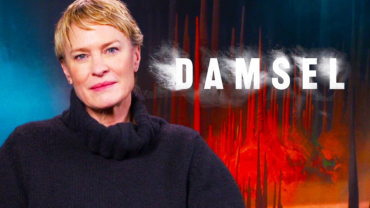 Robin Wright declara que "es muy divertido ser malvado" en la película de Netflix Damsel