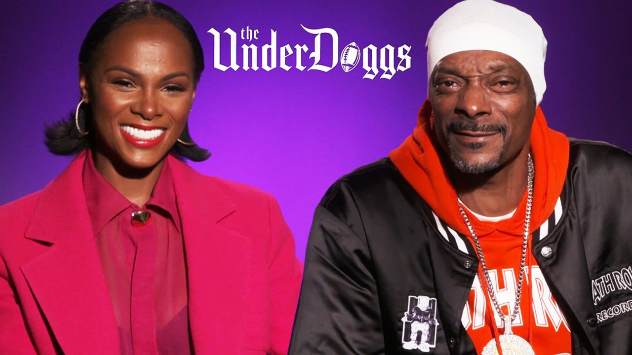 Snoop Dogg y Tika Sumpter hablan sobre interpretar personajes desagradables en The Underdoggs
