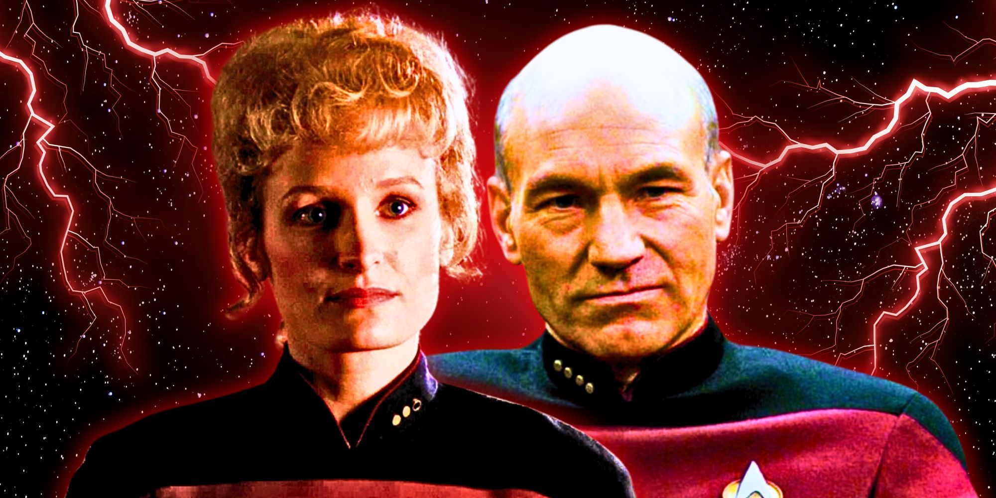 Star Trek: Picard vs.  El rodaje de TNG fue "Día y noche", dice la actriz Almirante Shelby