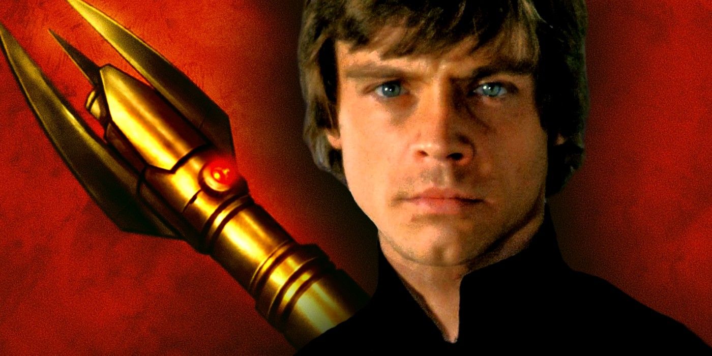 Star Wars revela oficialmente el sable de luz dorado del nuevo y misterioso "Rogue Sith"