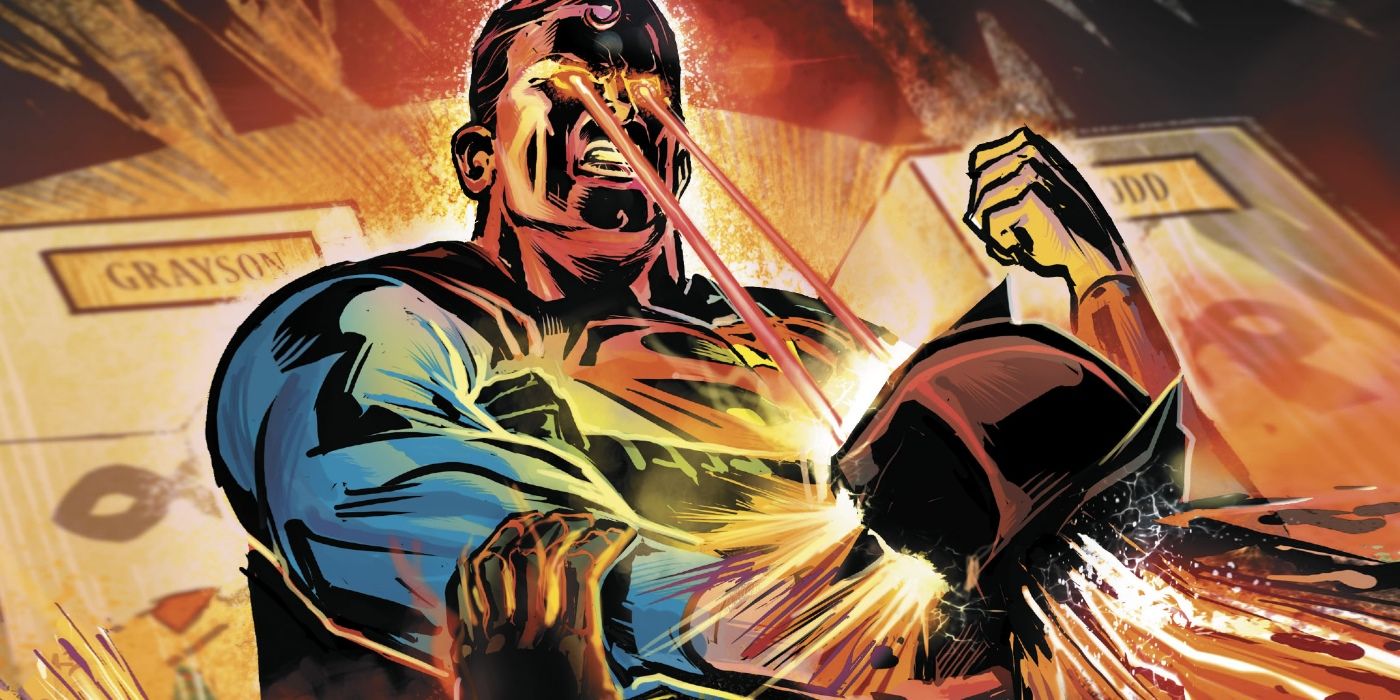 Superman puede mejorar su visión del calor a un nuevo extremo aterrador, simplemente agregando agua