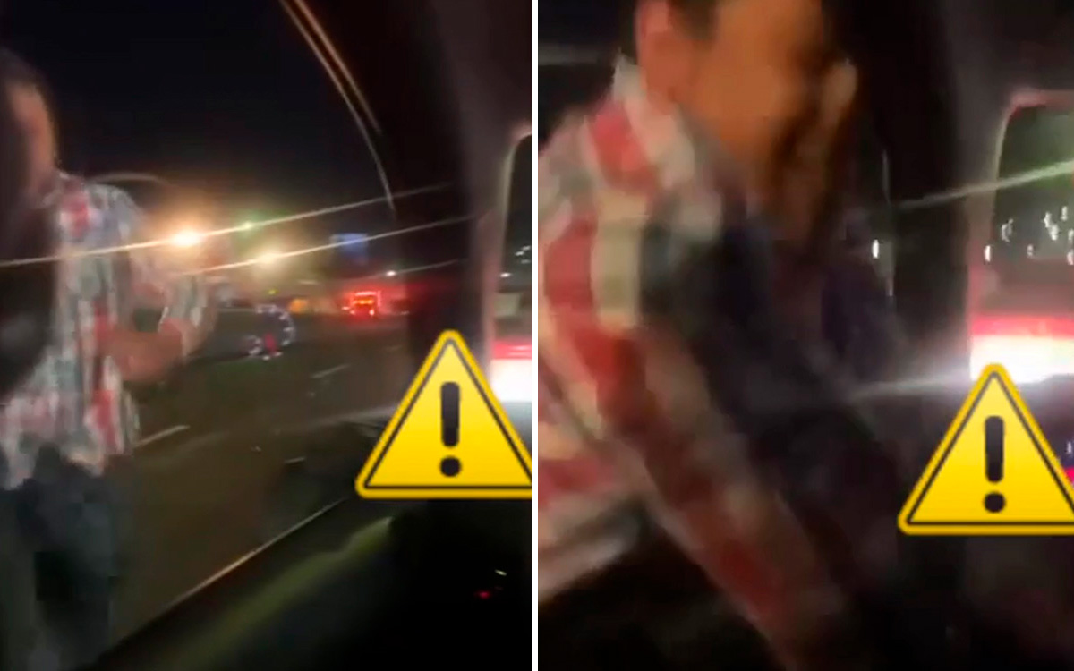 Taxista ataca a conductor tras presunto choque en Cuajimalpa | Video