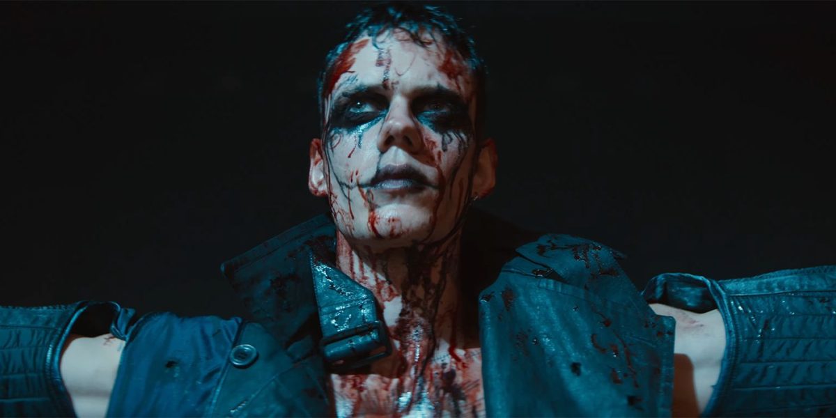The Crow Trailer: Divisive Remake revela la ultraviolenta búsqueda de venganza de Bill Skarsgård