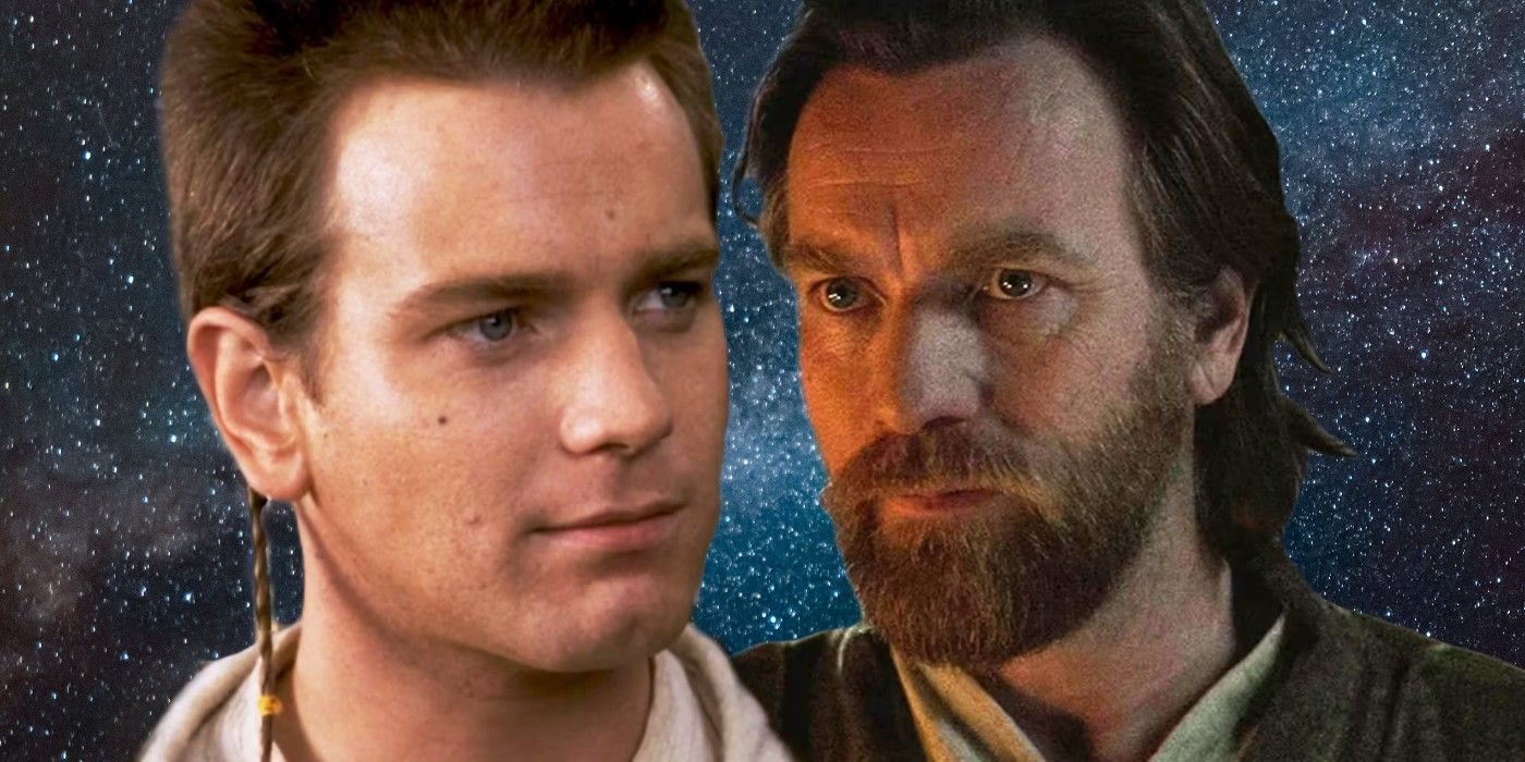 ¿Qué edad tenía Ewan McGregor en cada película y programa de televisión de Star Wars?