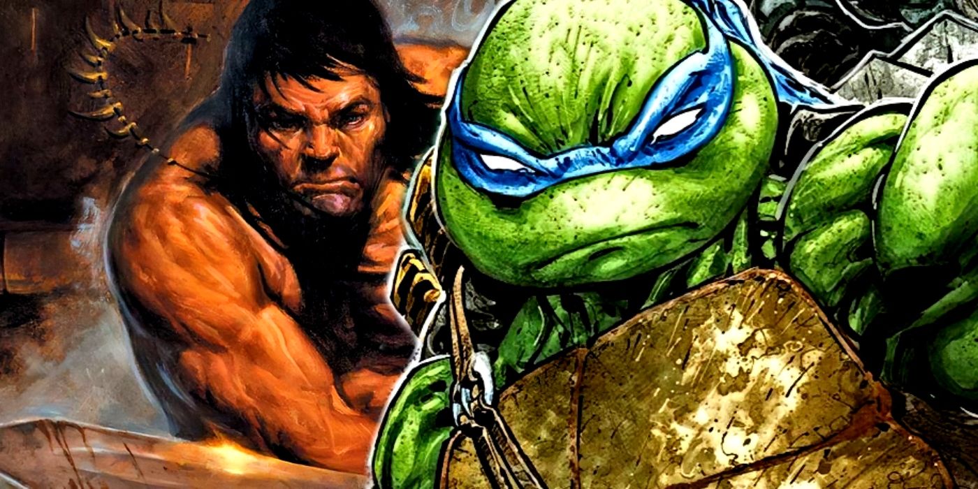 TMNT está reinventando a Leonardo con un rediseño al estilo de Conan el Bárbaro