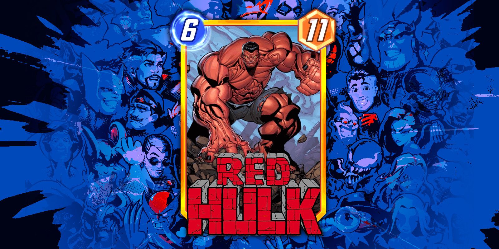 Marvel SNAP: Construcción de mazos de Red Hulk (consejos, cartas y estrategias)
