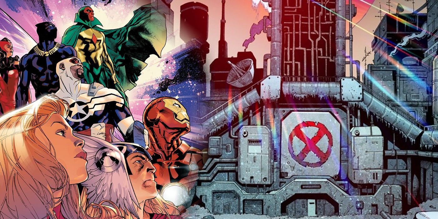 Los Vengadores ofrecen un primer vistazo sorpresa a la futura base de los X-Men