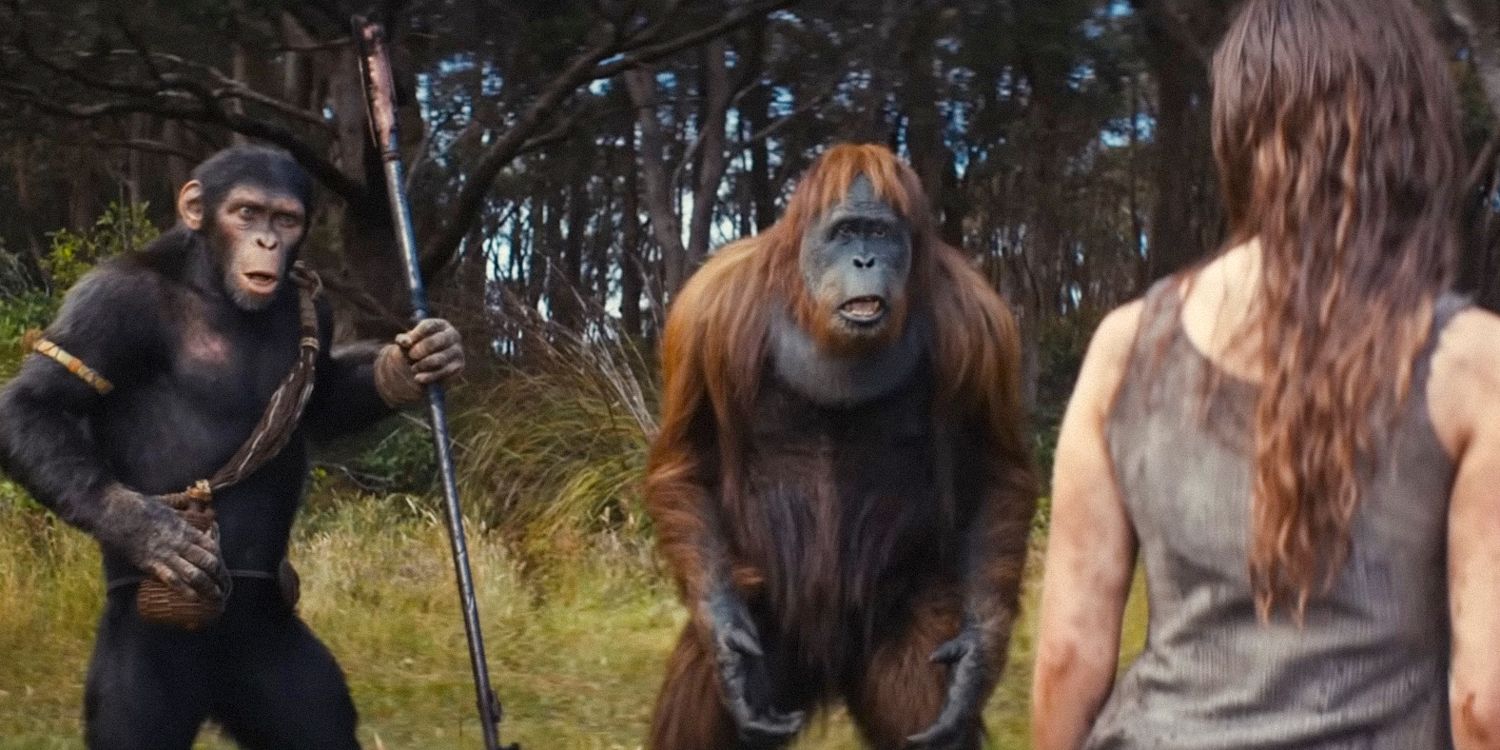 El tráiler de 13 minutos de El reino del planeta de los simios muestra la historia del origen del nuevo personaje principal en CinemaCon