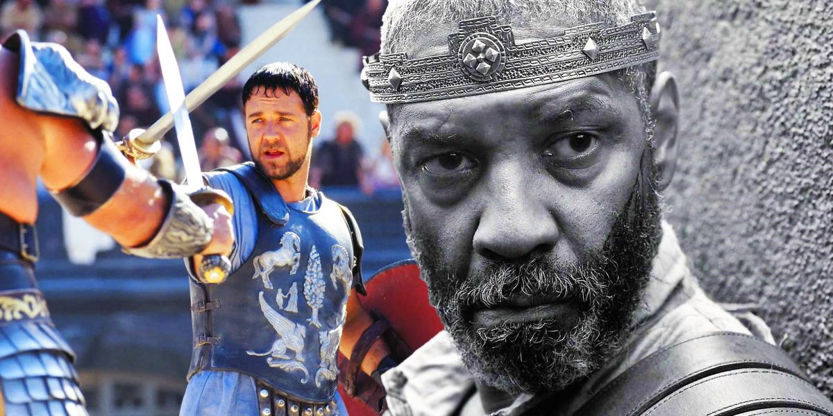 El papel de Denzel Washington en Gladiator 2 rompe una tendencia de 32 años (y es muy emocionante)