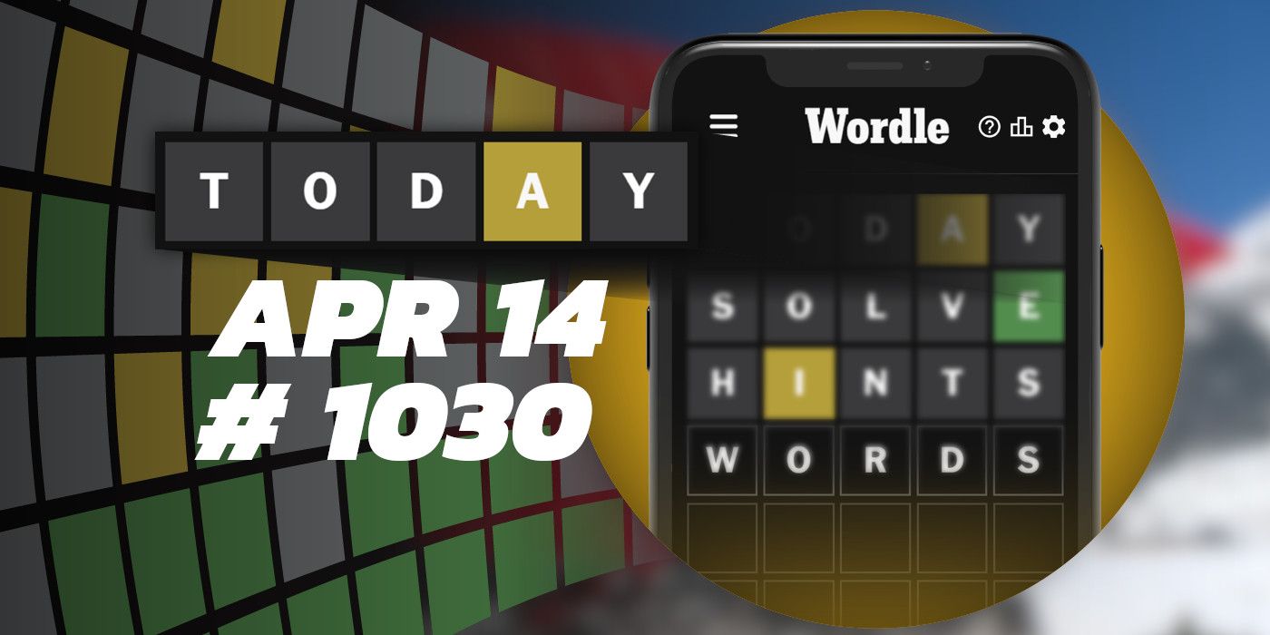 Consejos y respuestas de Wordle de hoy: 14 de abril de 2024 (rompecabezas n.° 1030)