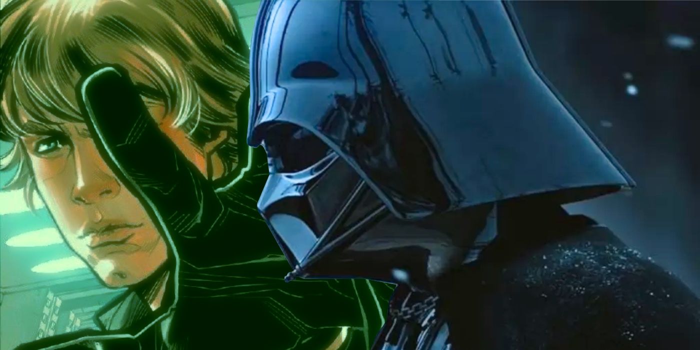 Star Wars presenta un nuevo momento de Darth Vader y Luke Skywalker que transformó su relación